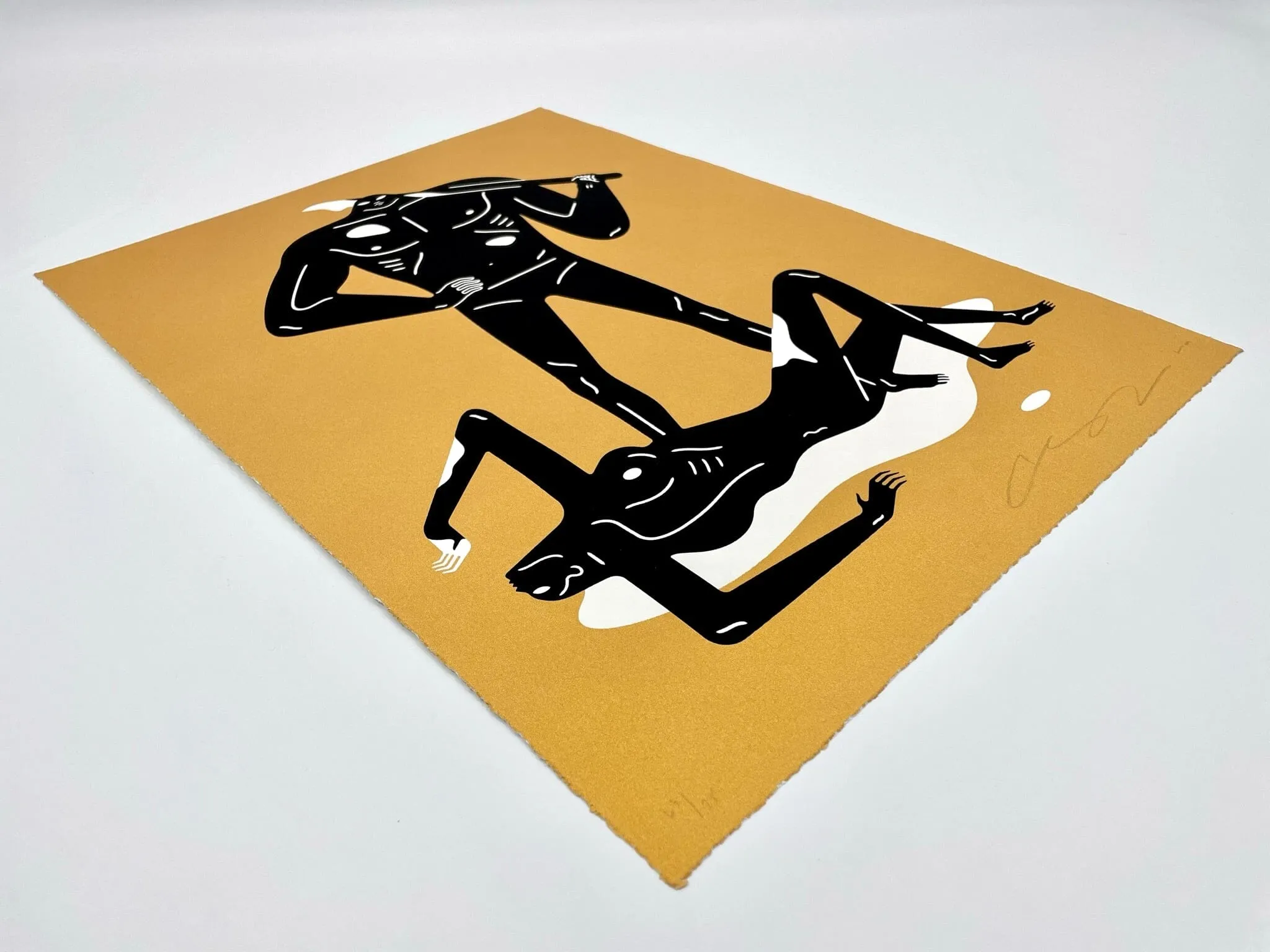 The Naked Man and Woman (Gold)