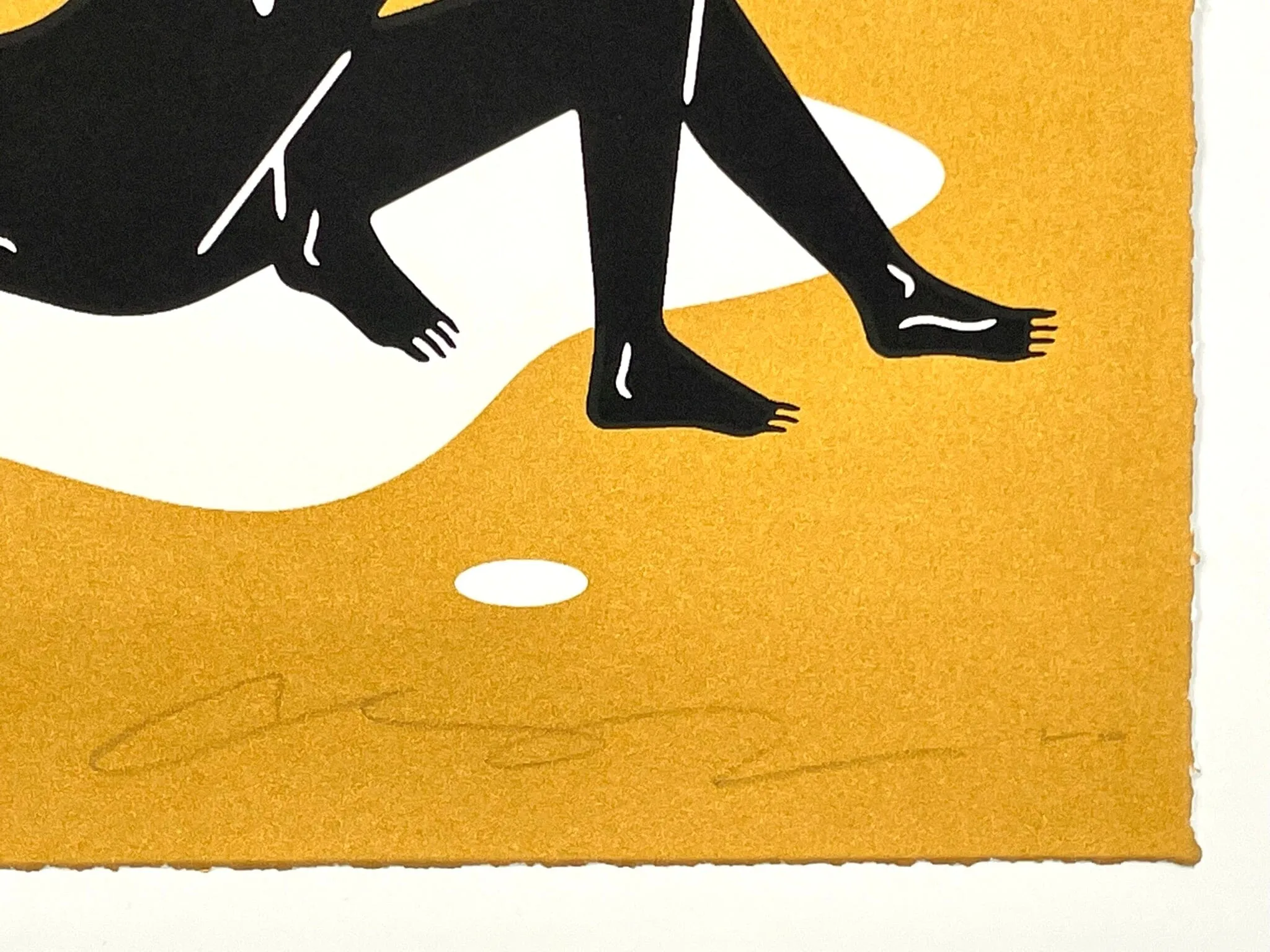 The Naked Man and Woman (Gold)