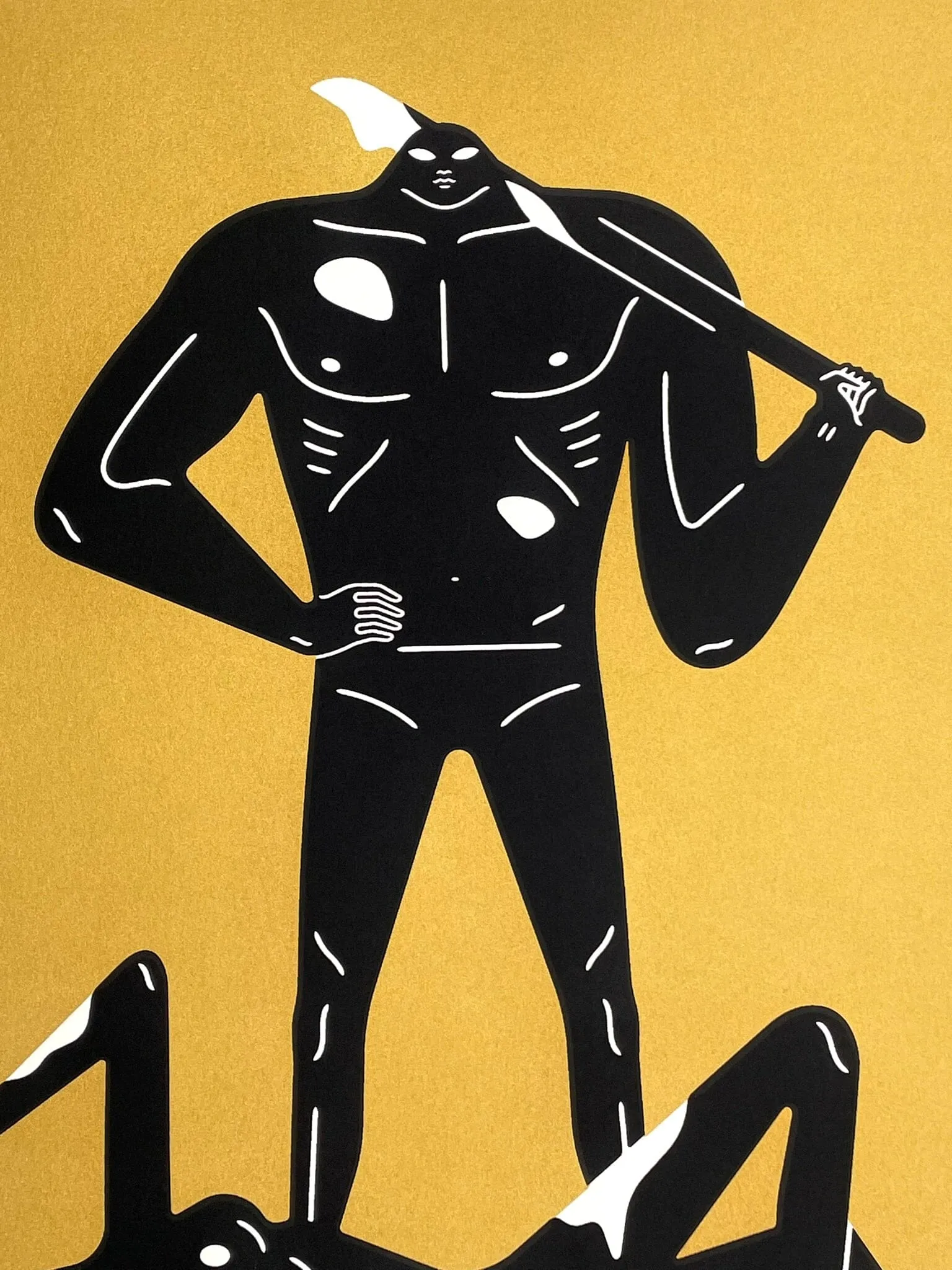 The Naked Man and Woman (Gold)