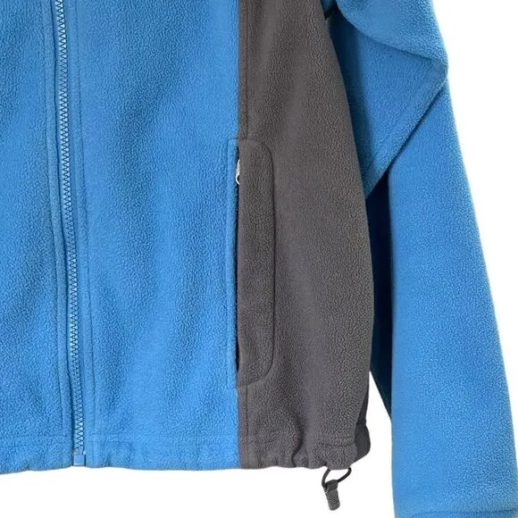 THE NORTH FACE Women's Coat Jacket Outerwear Full Zip Blue Grey XS