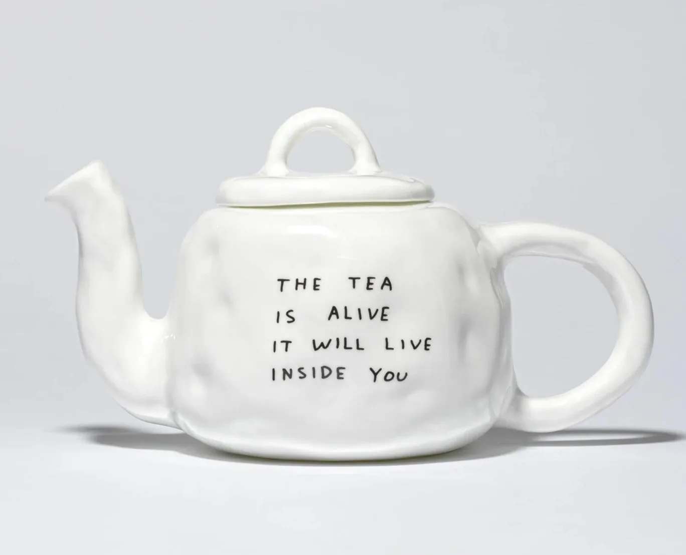 The Tea Is Alive Teapot Sculpture