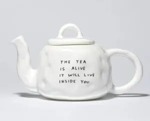 The Tea Is Alive Teapot Sculpture