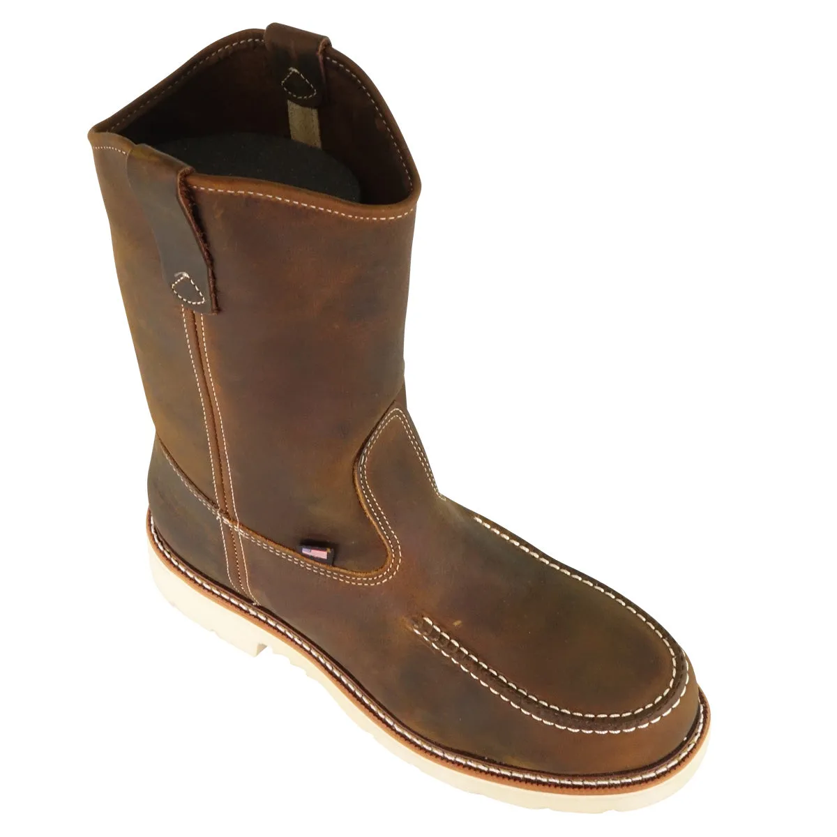 THOROGOOD AMERICAN HERITAGE 11″ TRAIL SAFETY TOE PULL-ON WELLINGTON