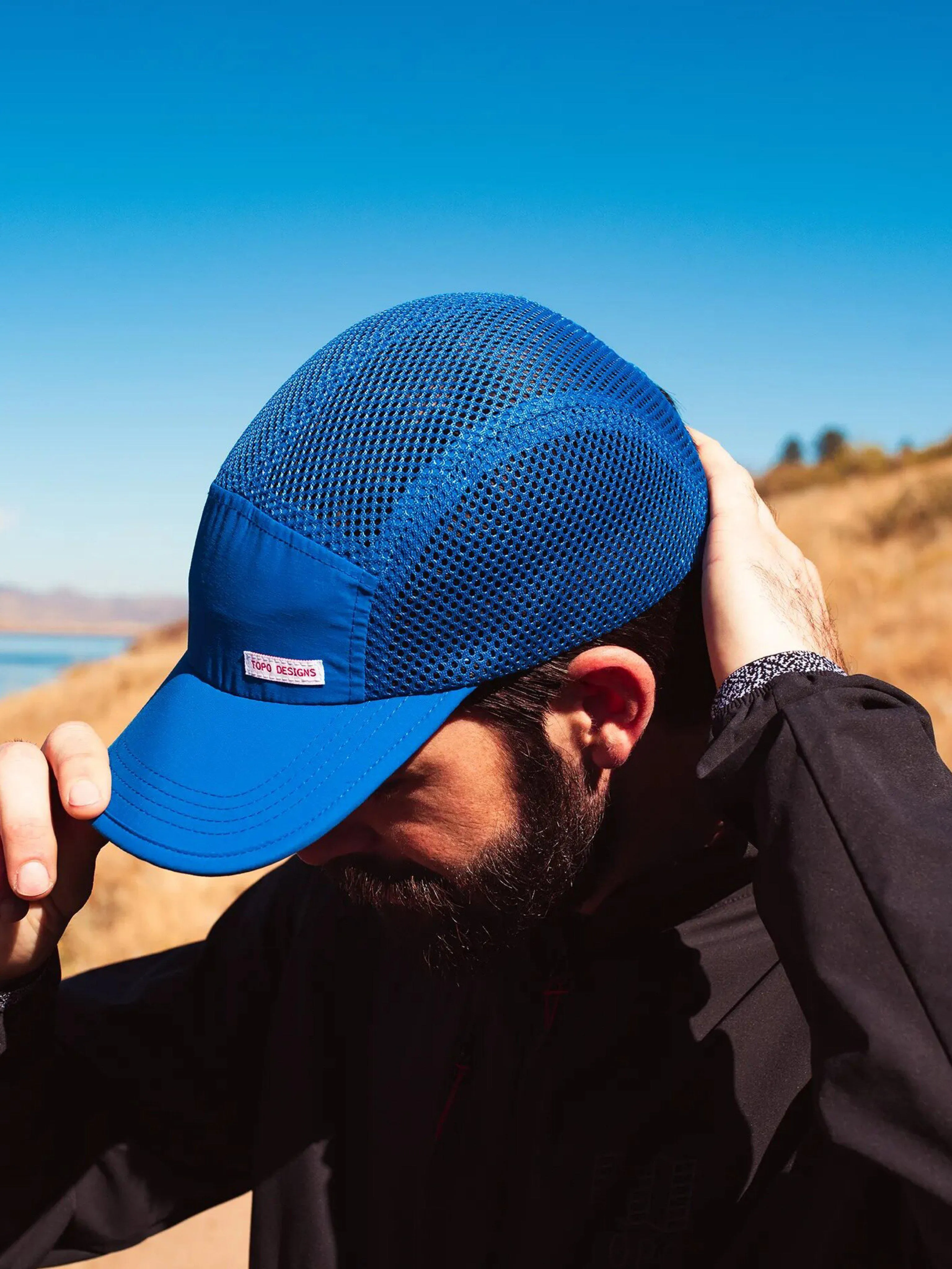 Topo Designs Global Hat Forest Blue