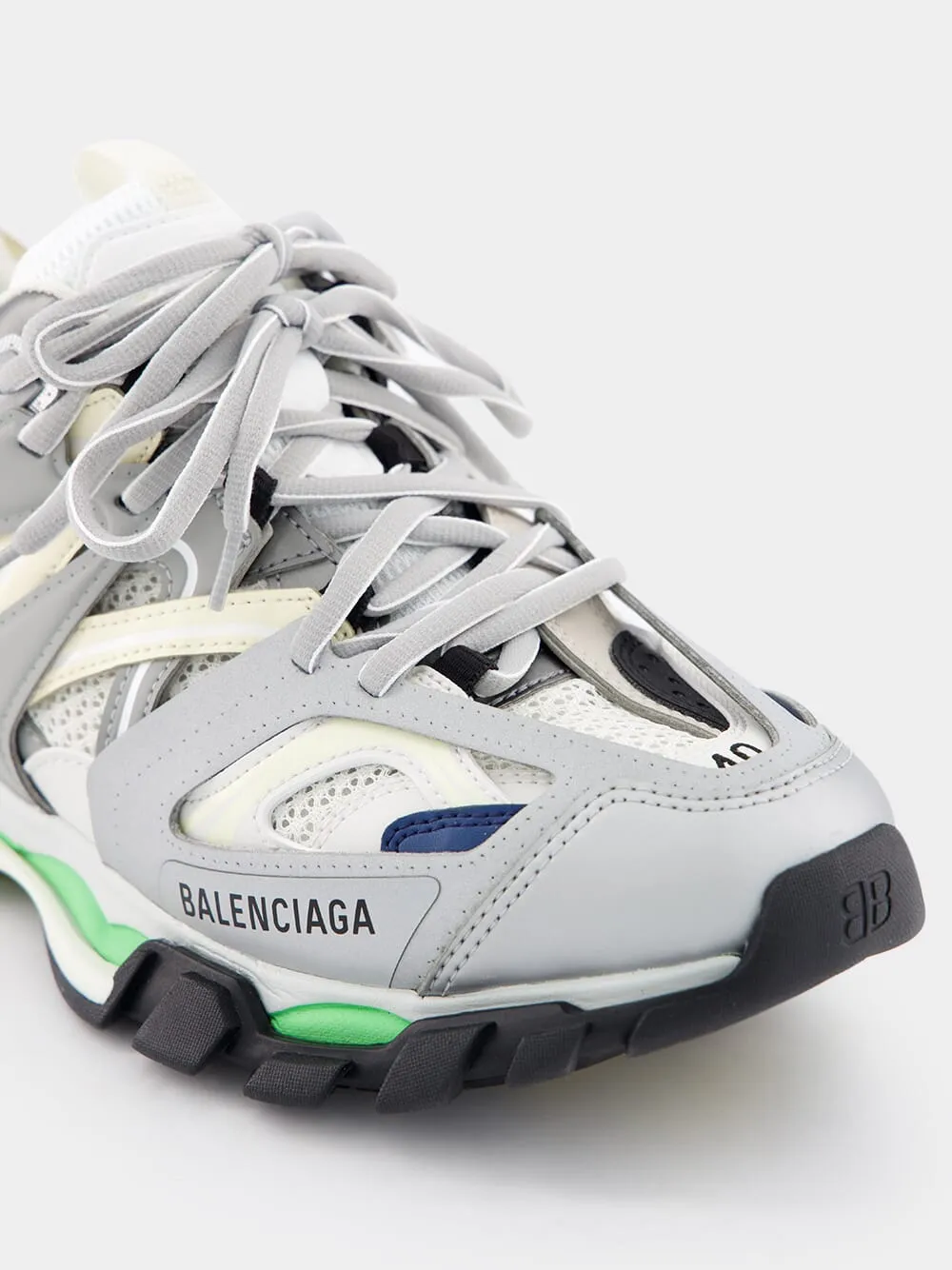 Track Multicolour Mesh And Nylon Sneakers