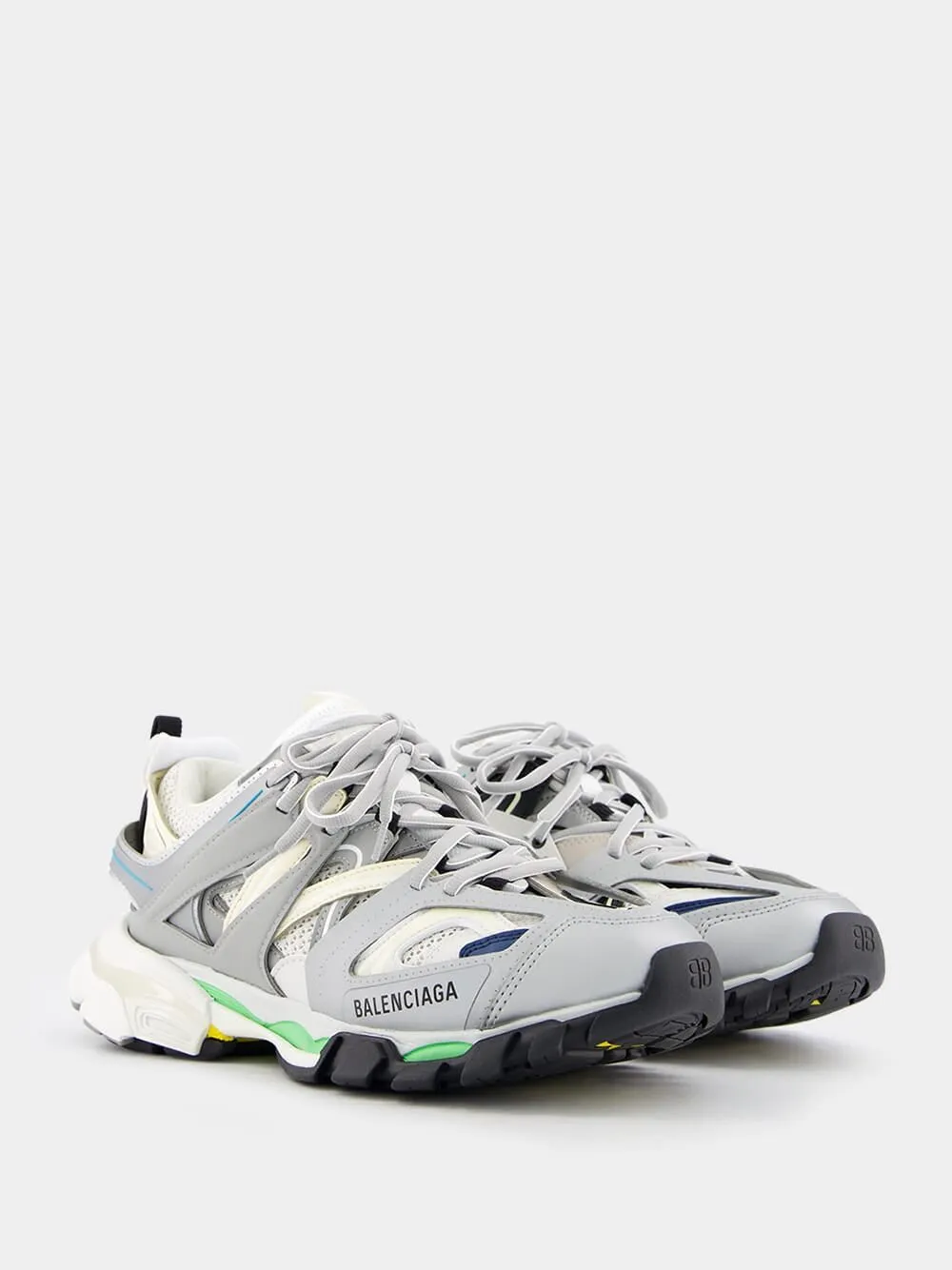 Track Multicolour Mesh And Nylon Sneakers