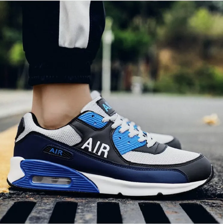 Trainers (Grey/Blue) UK 8