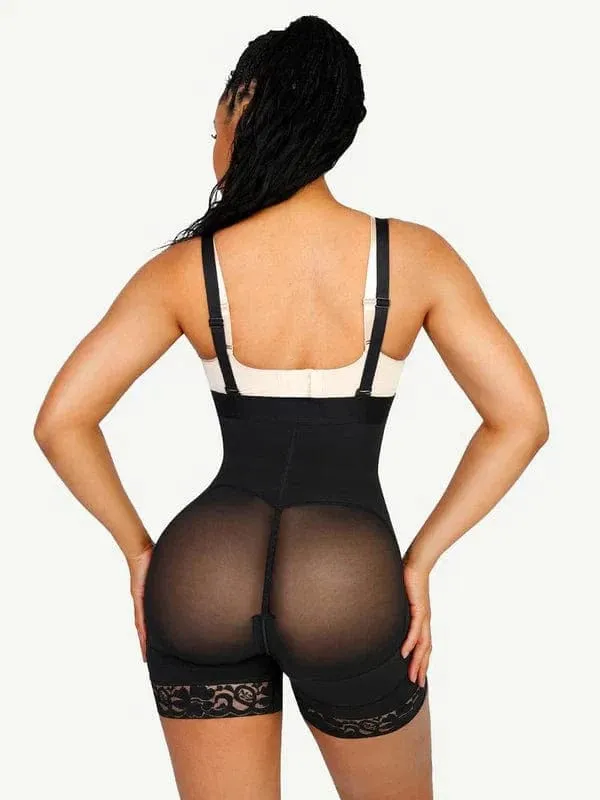 Tummy Control Lace Adjustable Shapewear Shorts