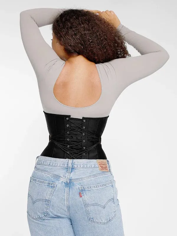 Underbust Waist Trainer Shaper Corset with Lace