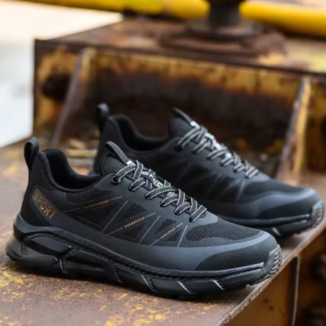 Unisex Lightweight Protective Steel Sole Sneakers