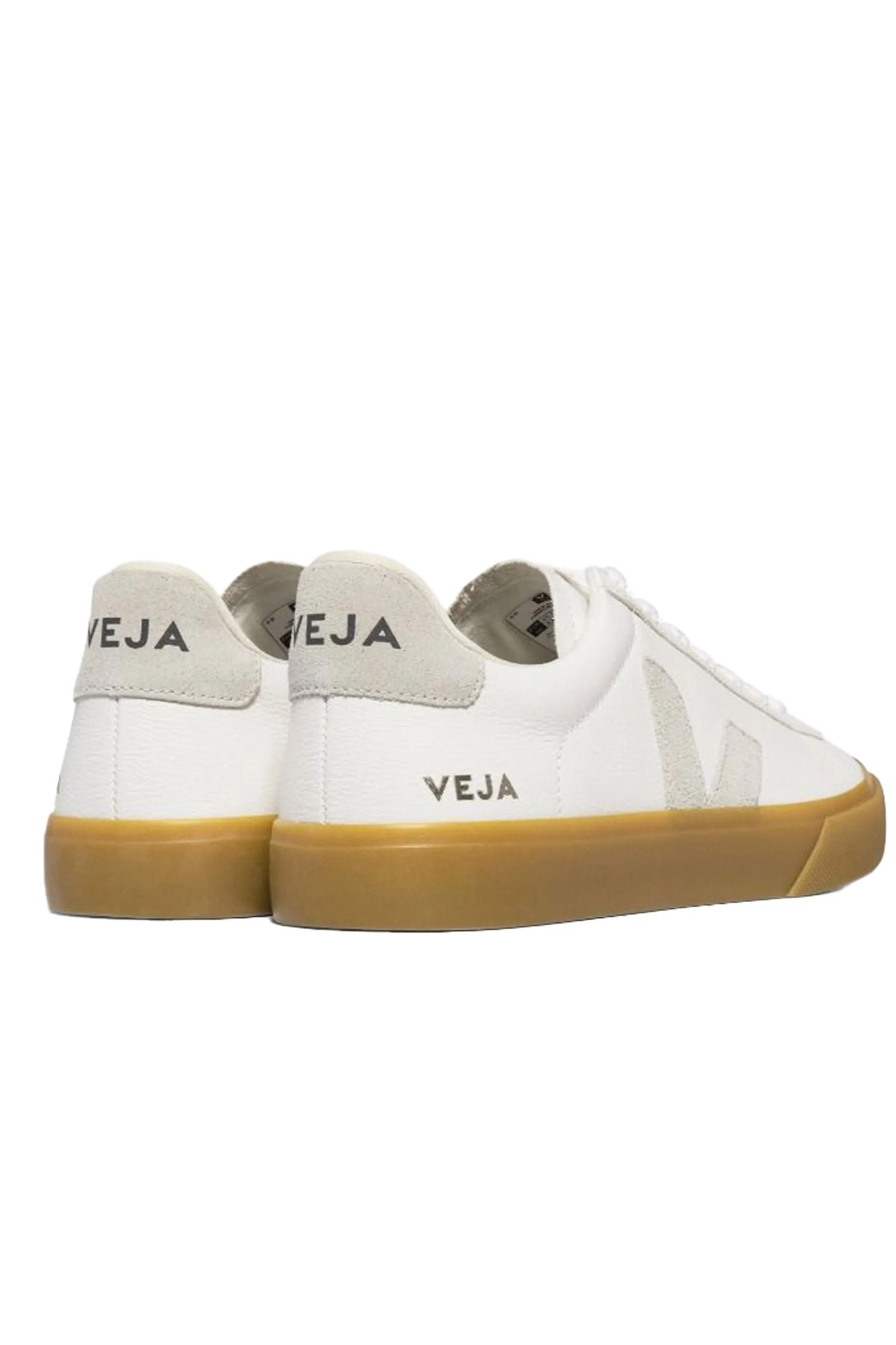 Veja Campo Chrome Free Leather Trainer Extra-White/Natural