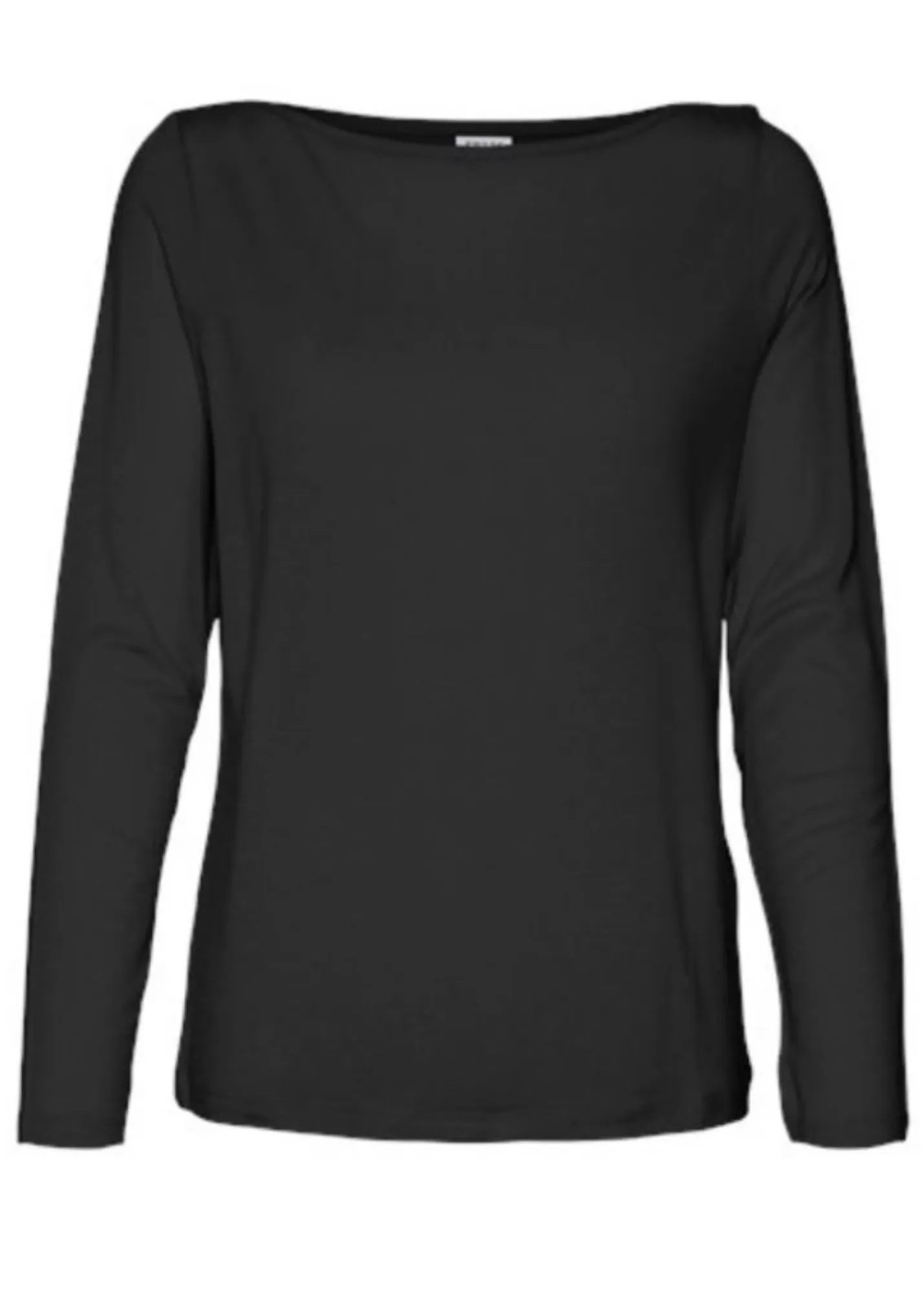 Vero Moda Black Boat Neck Top