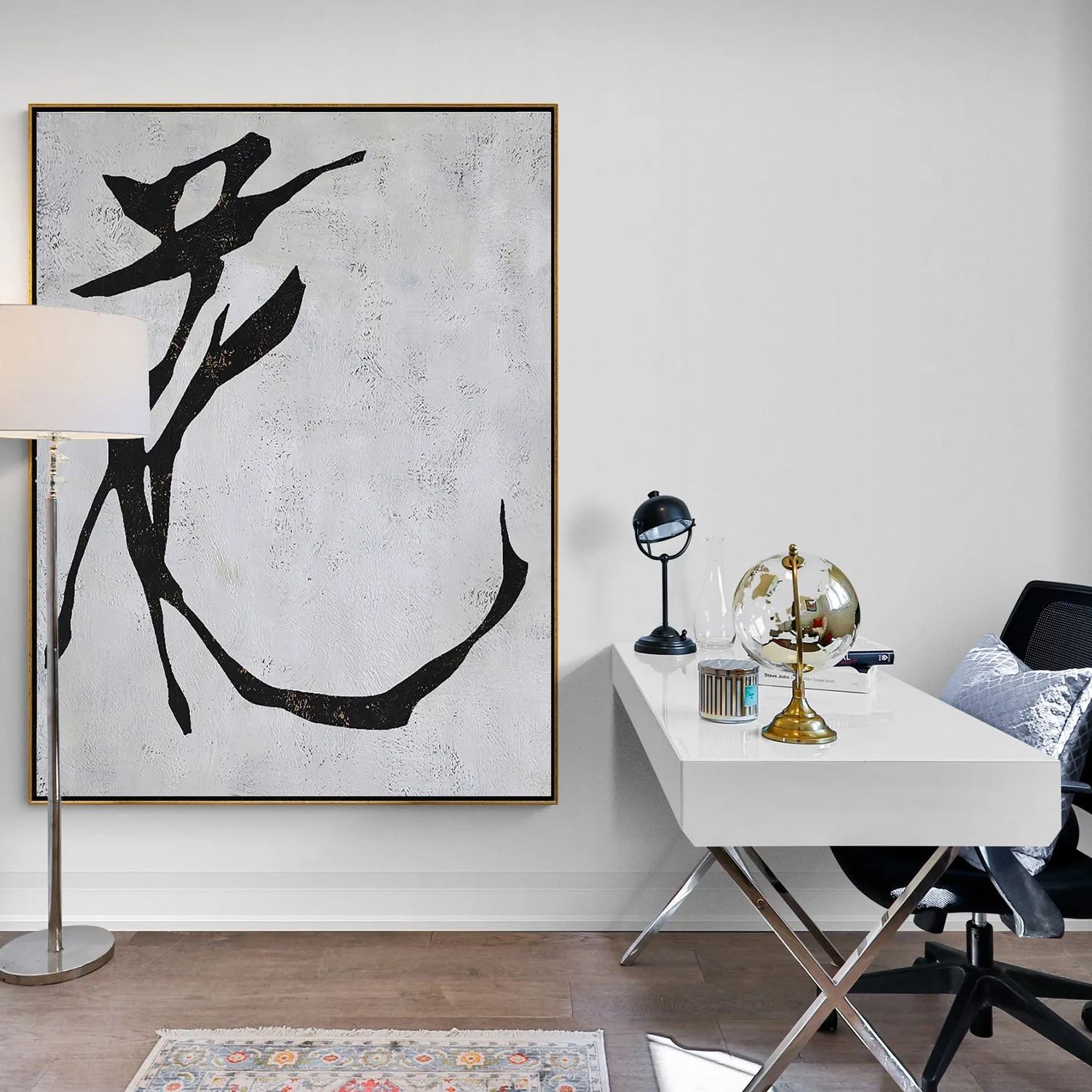 Vertical Calligraphy Painting H195V