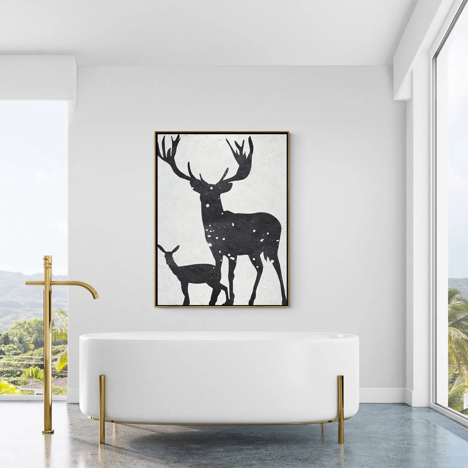 Vertical Minimal Art MN222B