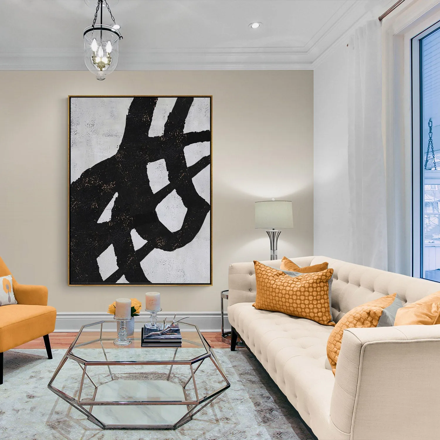 Vertical Minimal Painting H232V