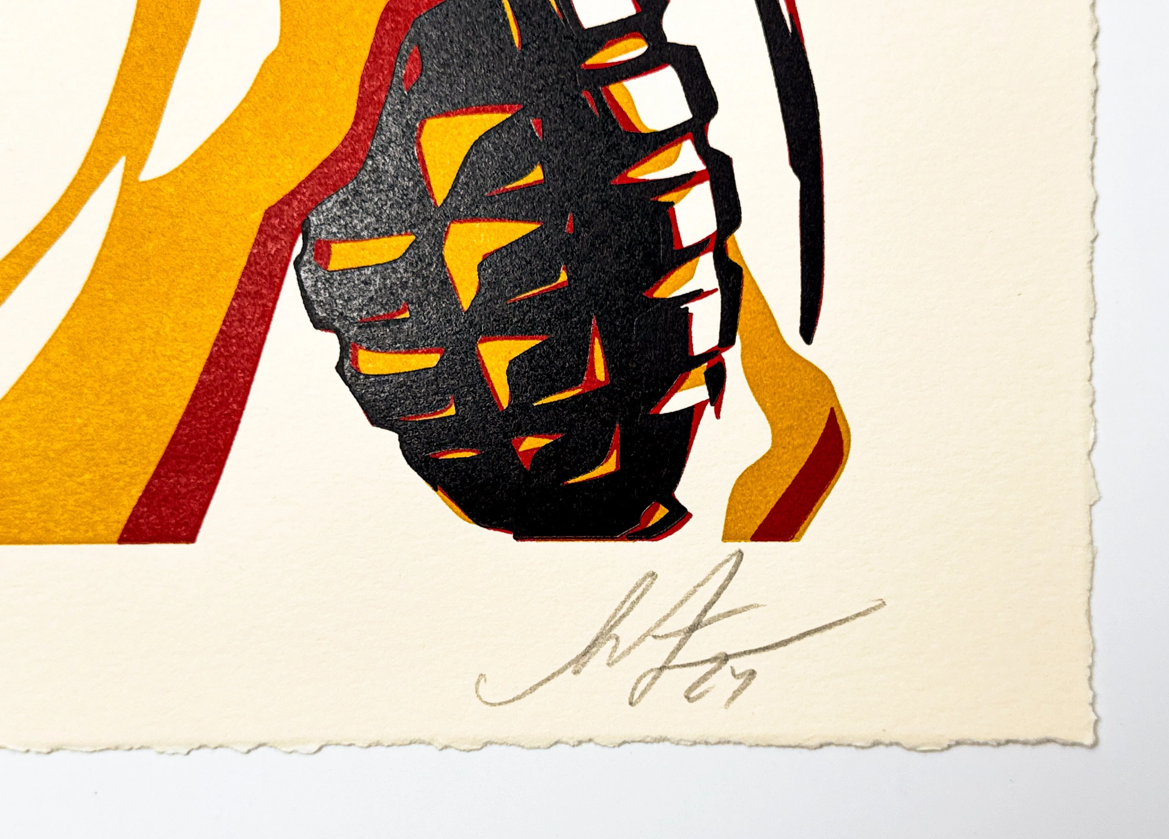 War by Numbers Letterpress