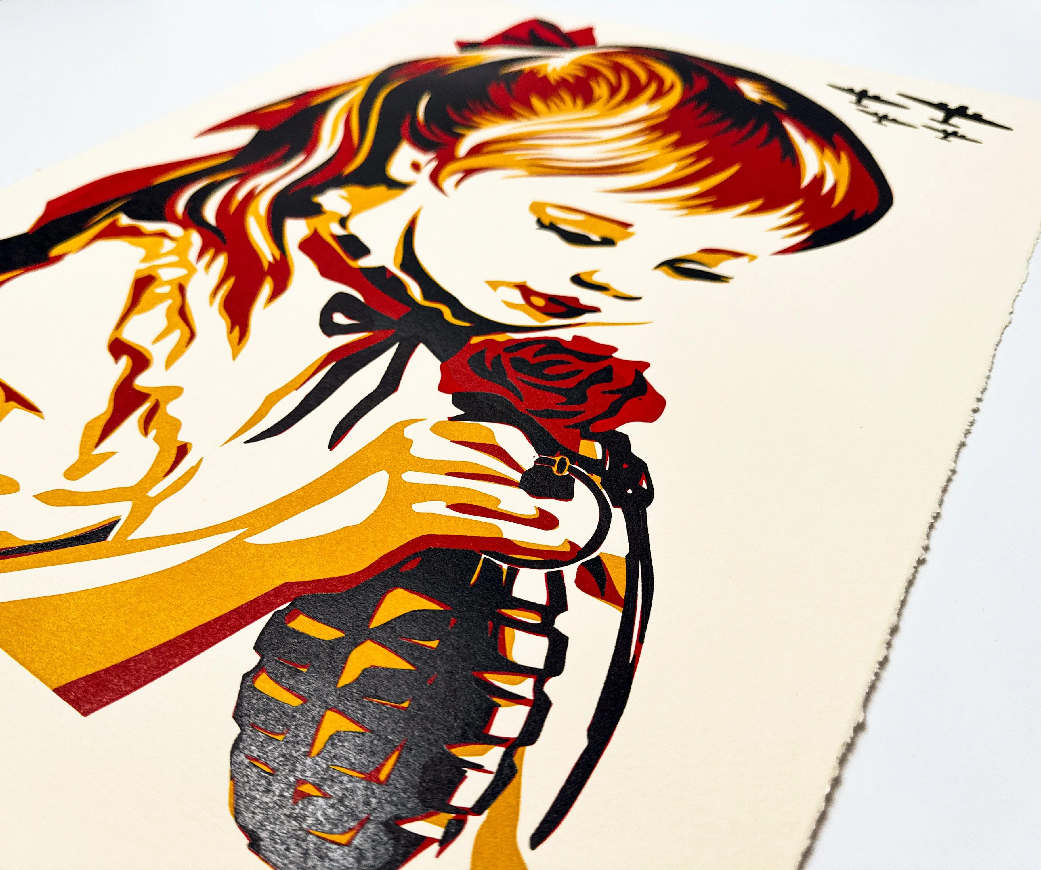 War by Numbers Letterpress