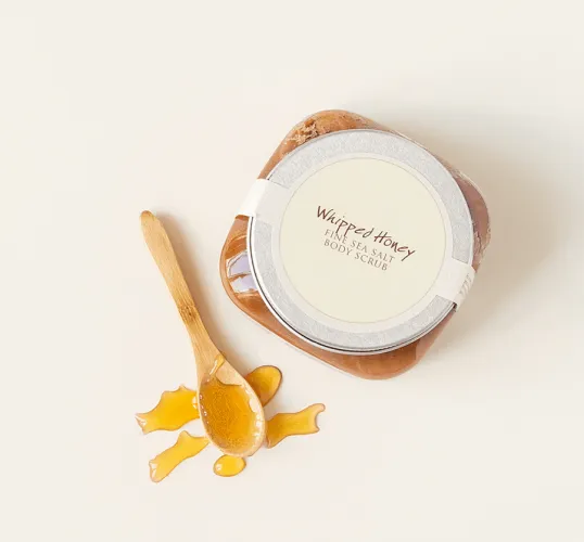 Whipped Honey Fine Sea Salt Body Polish