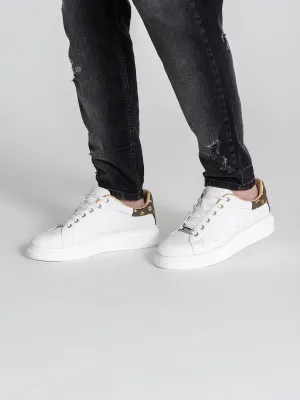White Logomania Sneakers