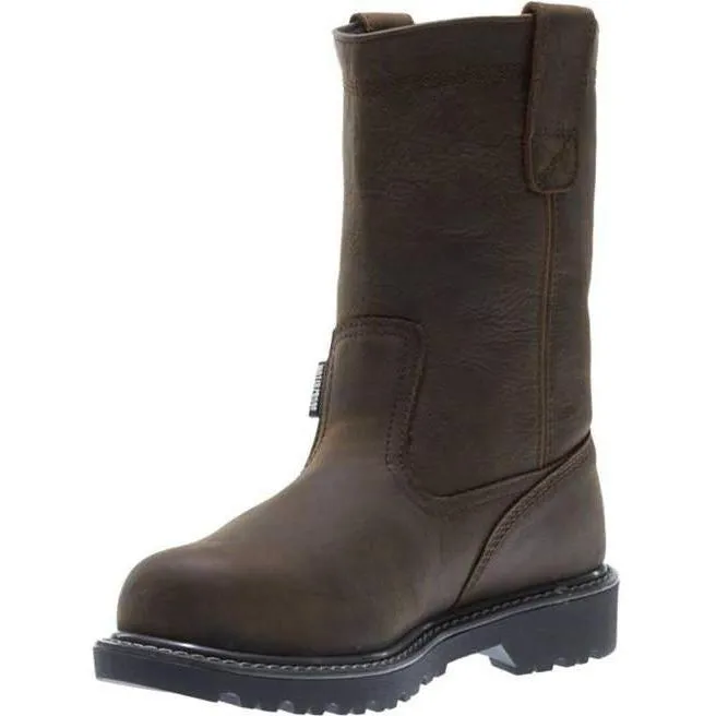 Wolverine Men's 10" Floorhand Waterproof Wellington Work Boot - Brown - W10682