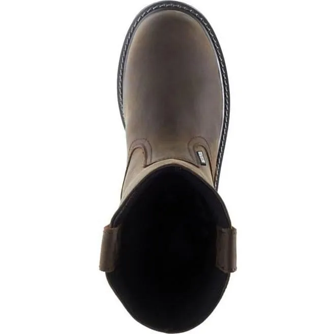 Wolverine Men's 10" Floorhand Waterproof Wellington Work Boot - Brown - W10682
