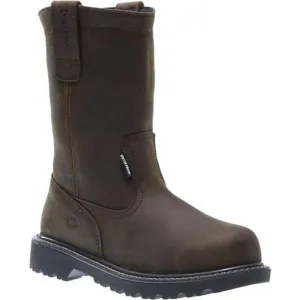 Wolverine Men's 10" Floorhand Waterproof Wellington Work Boot - Brown - W10682