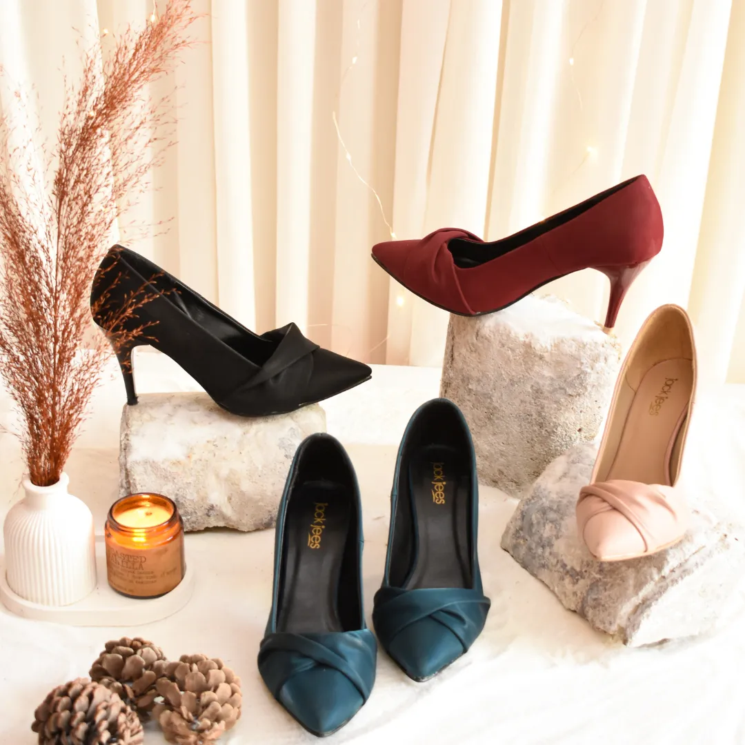 Wrap Heels Black