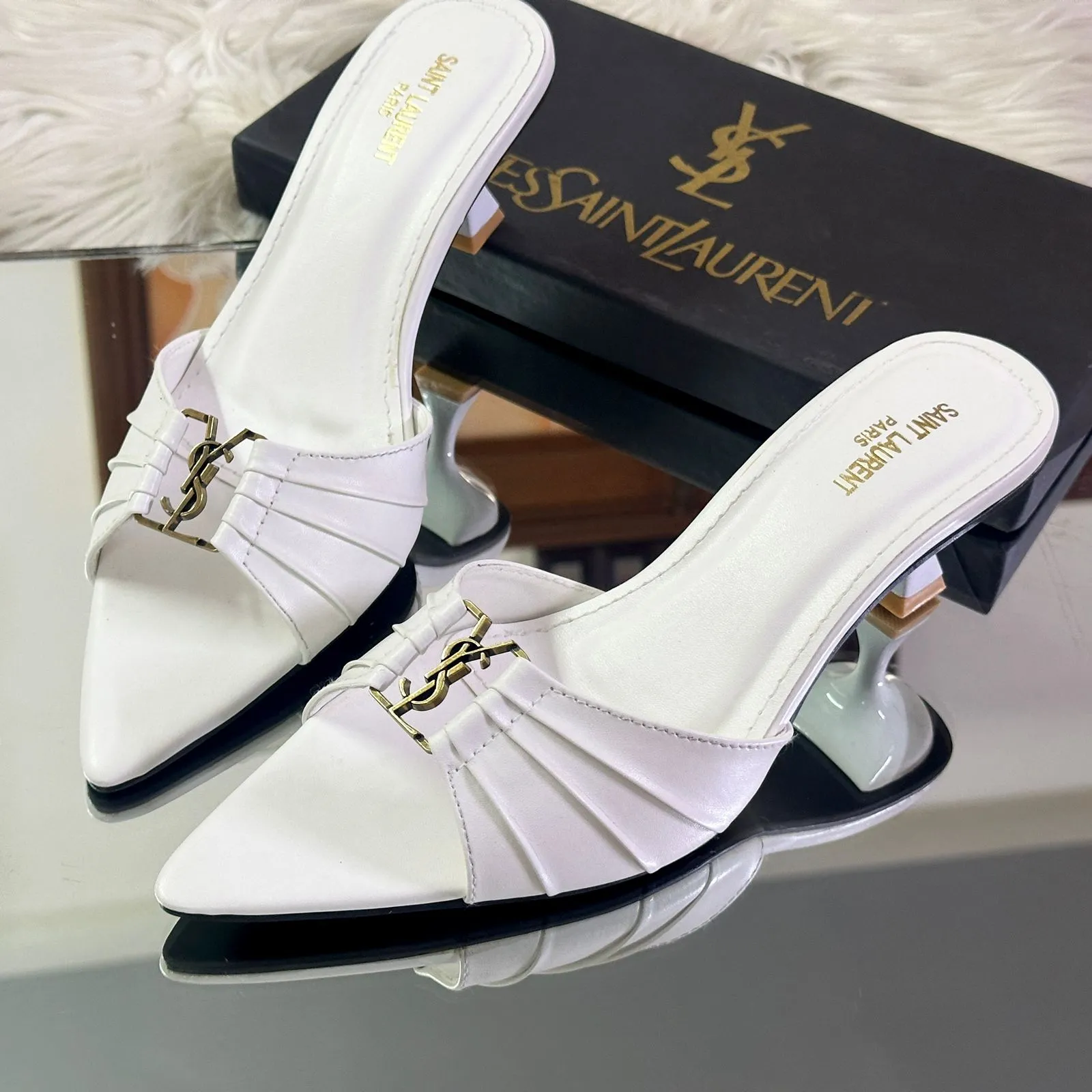 YSL Tulipe Heels