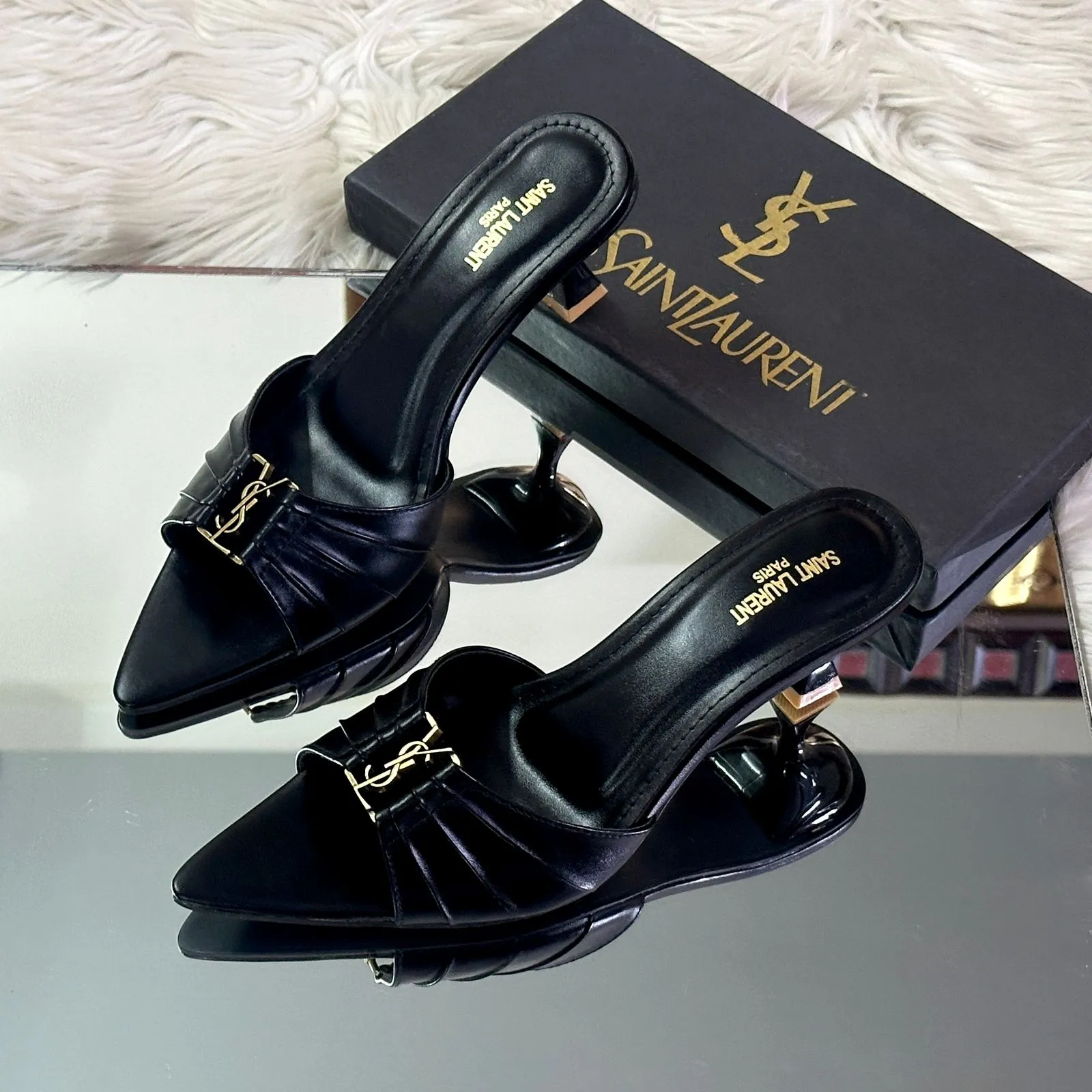 YSL Tulipe Heels