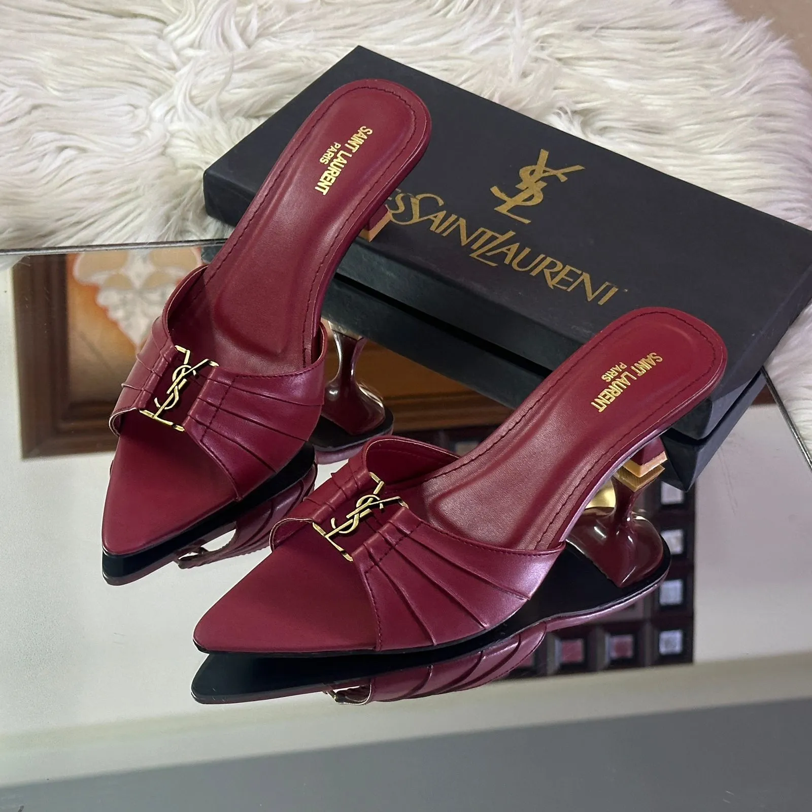 YSL Tulipe Heels