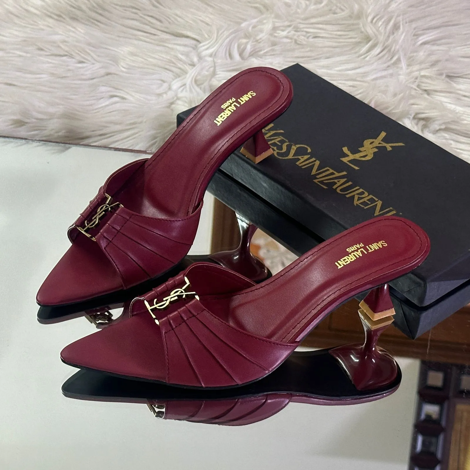 YSL Tulipe Heels