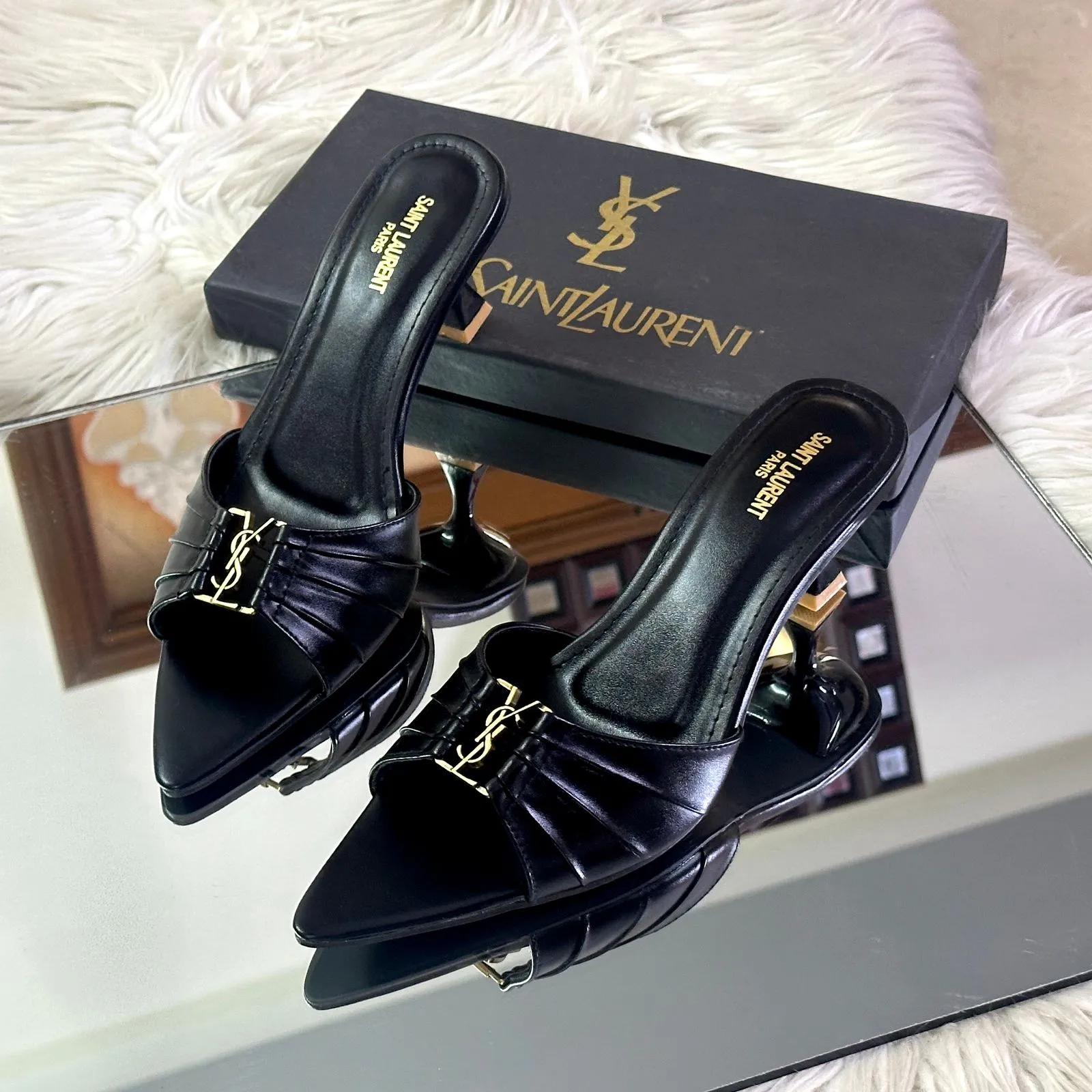 YSL Tulipe Heels
