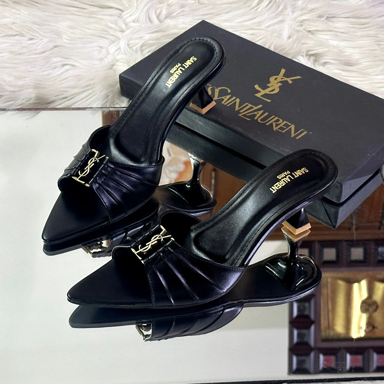 YSL Tulipe Heels