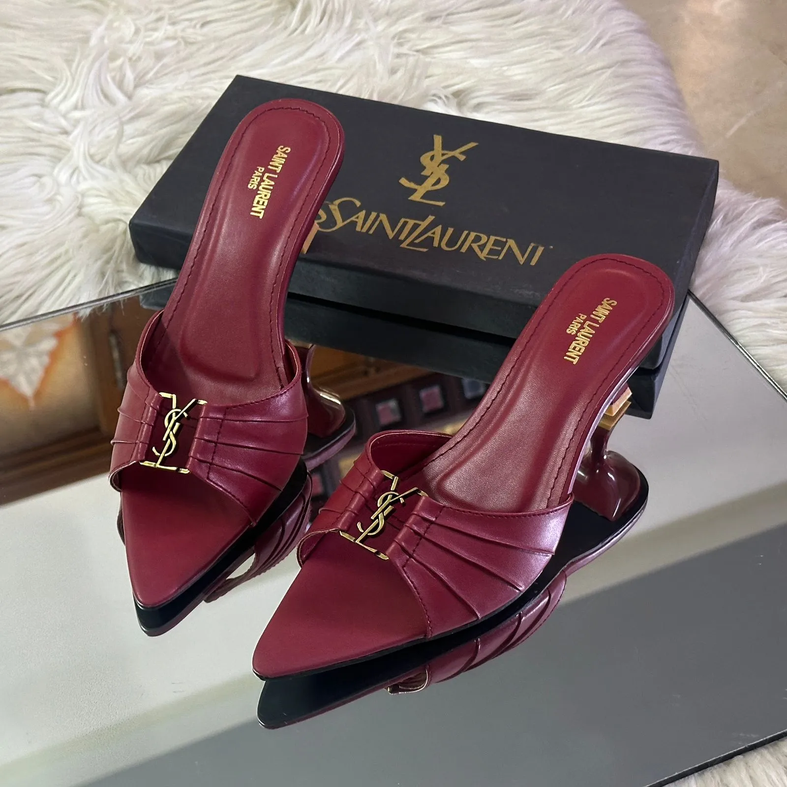 YSL Tulipe Heels