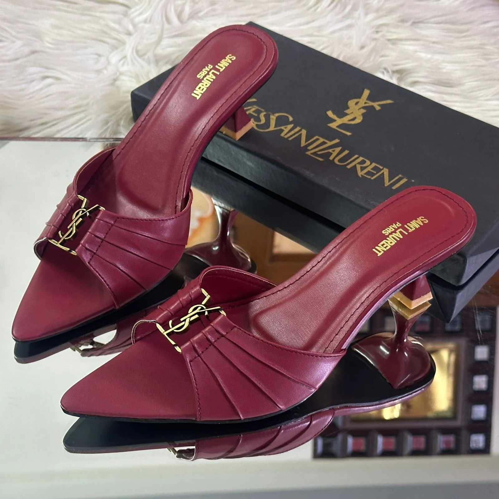 YSL Tulipe Heels
