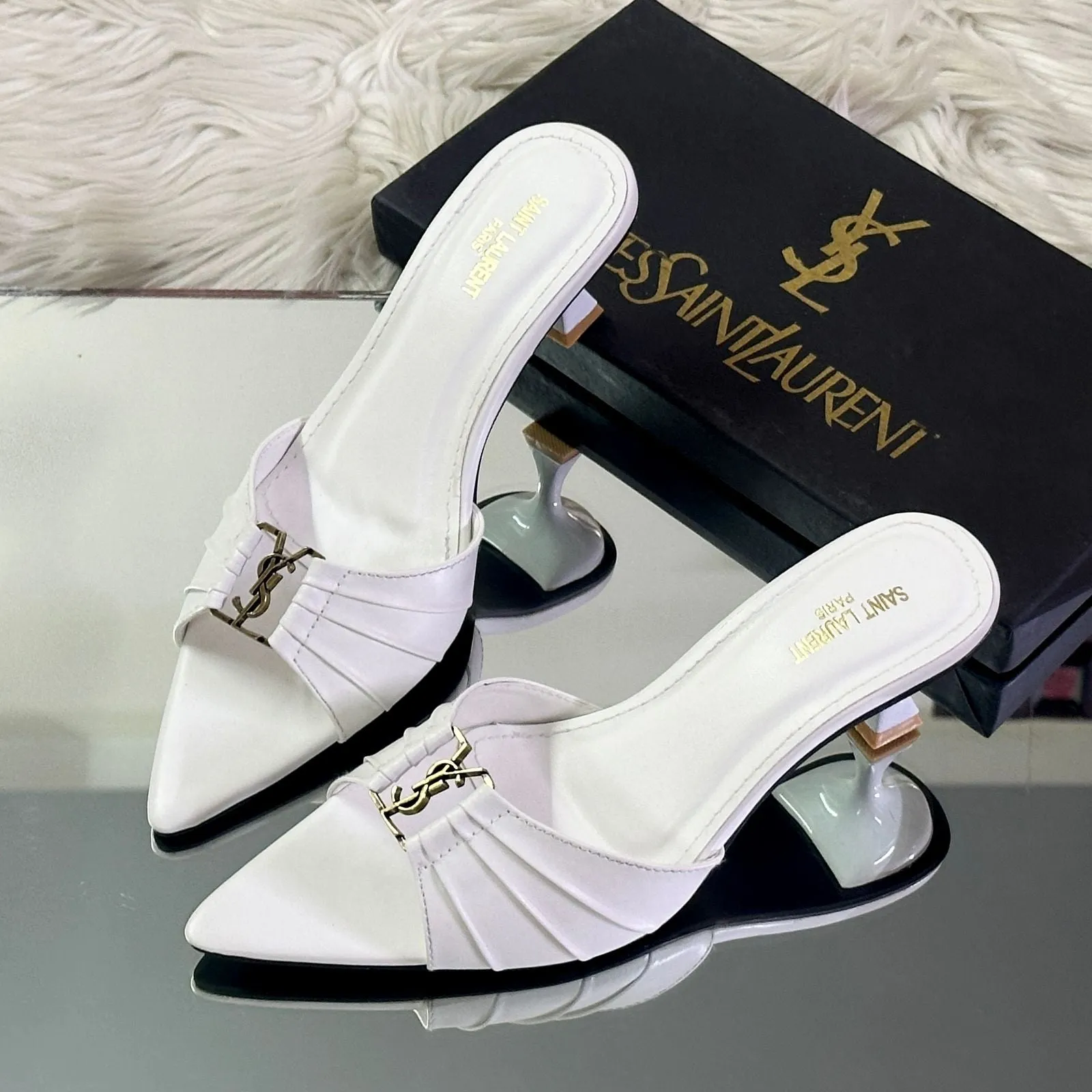 YSL Tulipe Heels
