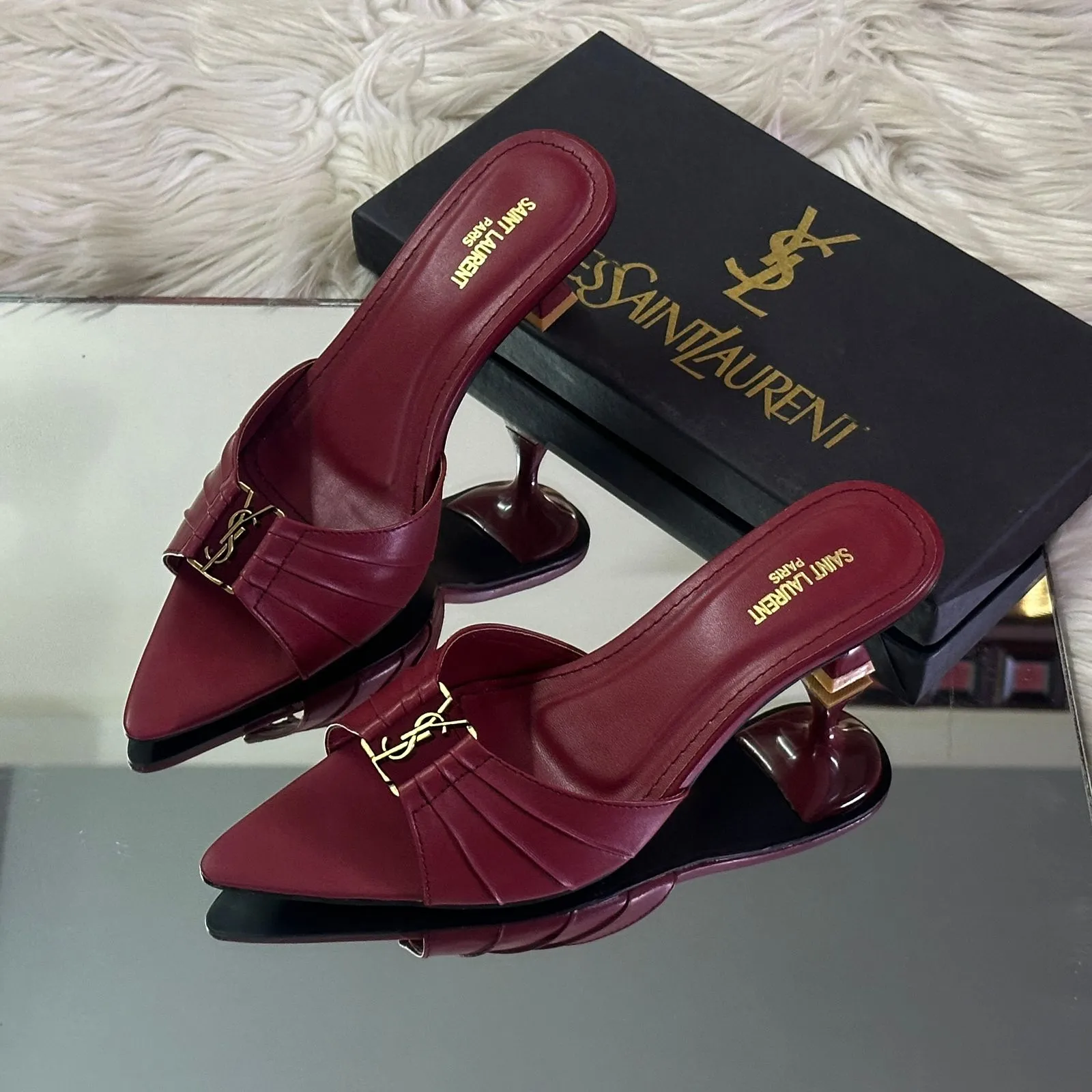 YSL Tulipe Heels