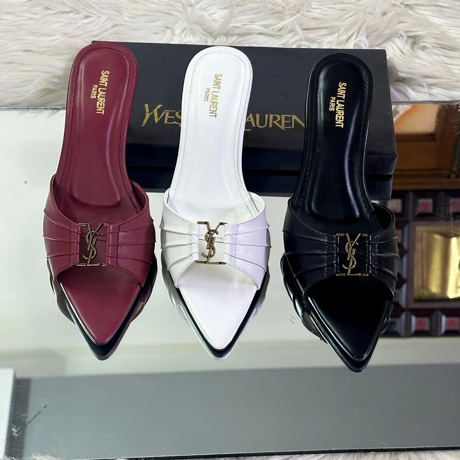 YSL Tulipe Heels