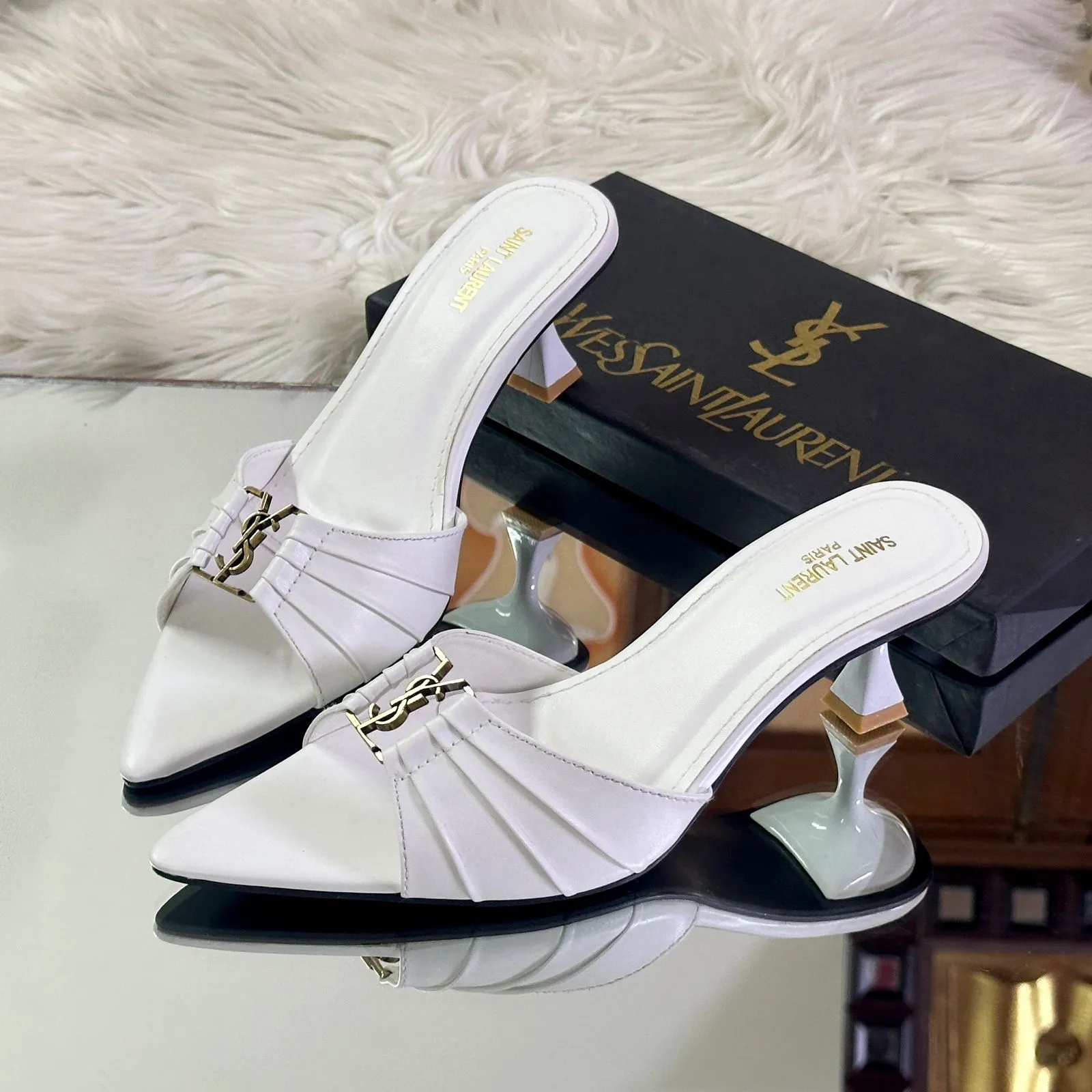 YSL Tulipe Heels
