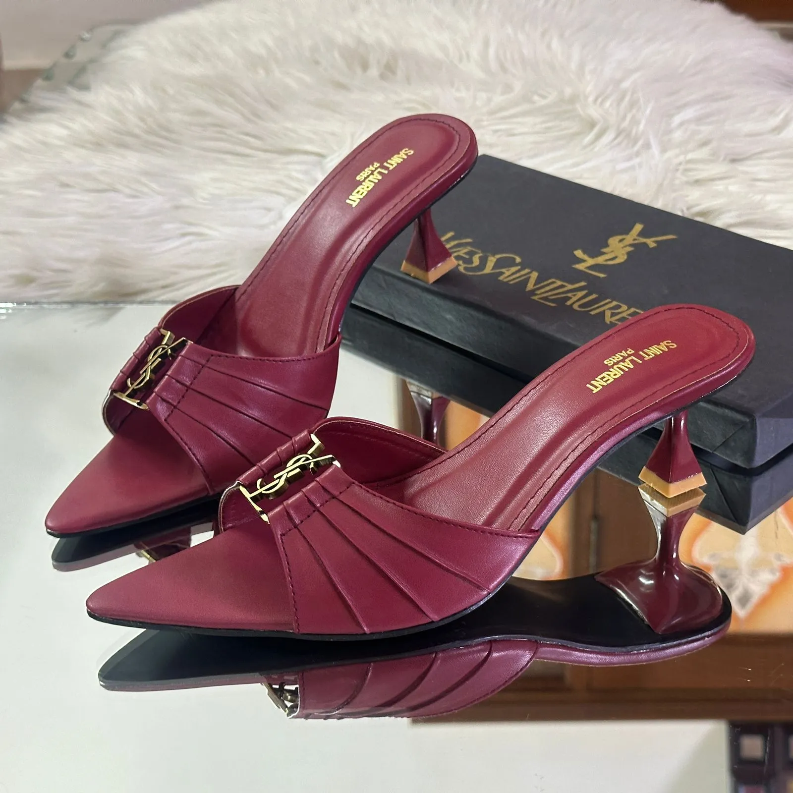 YSL Tulipe Heels