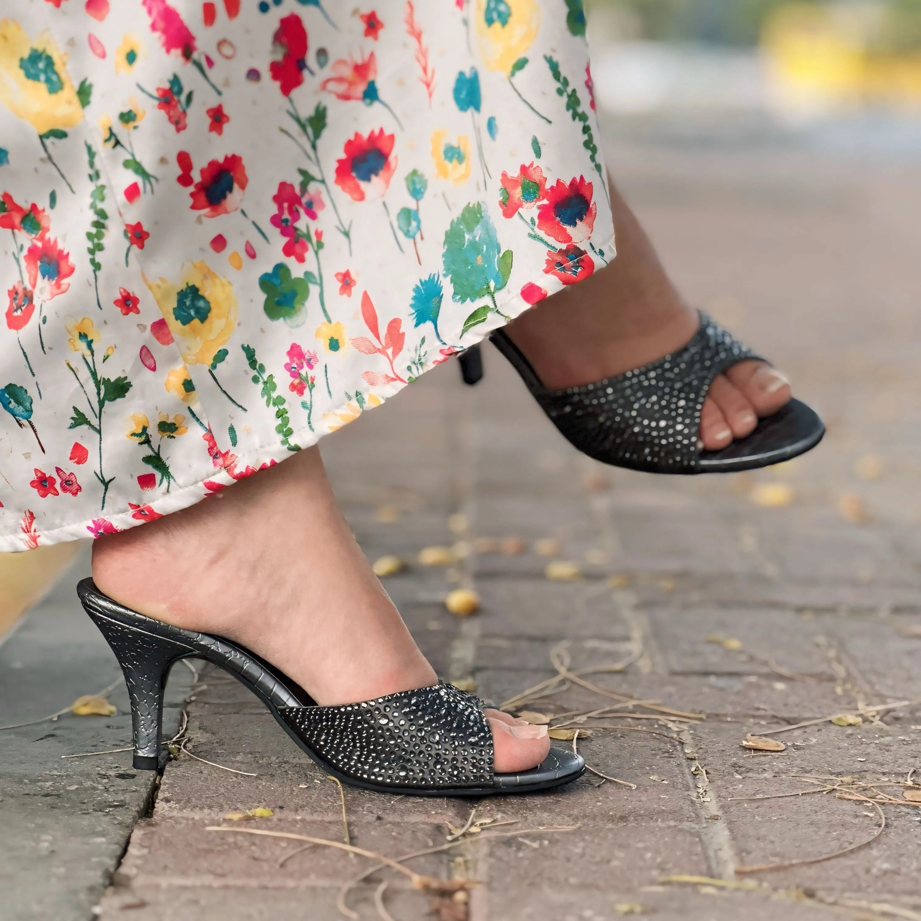 Zahra Heels S236H - Grey